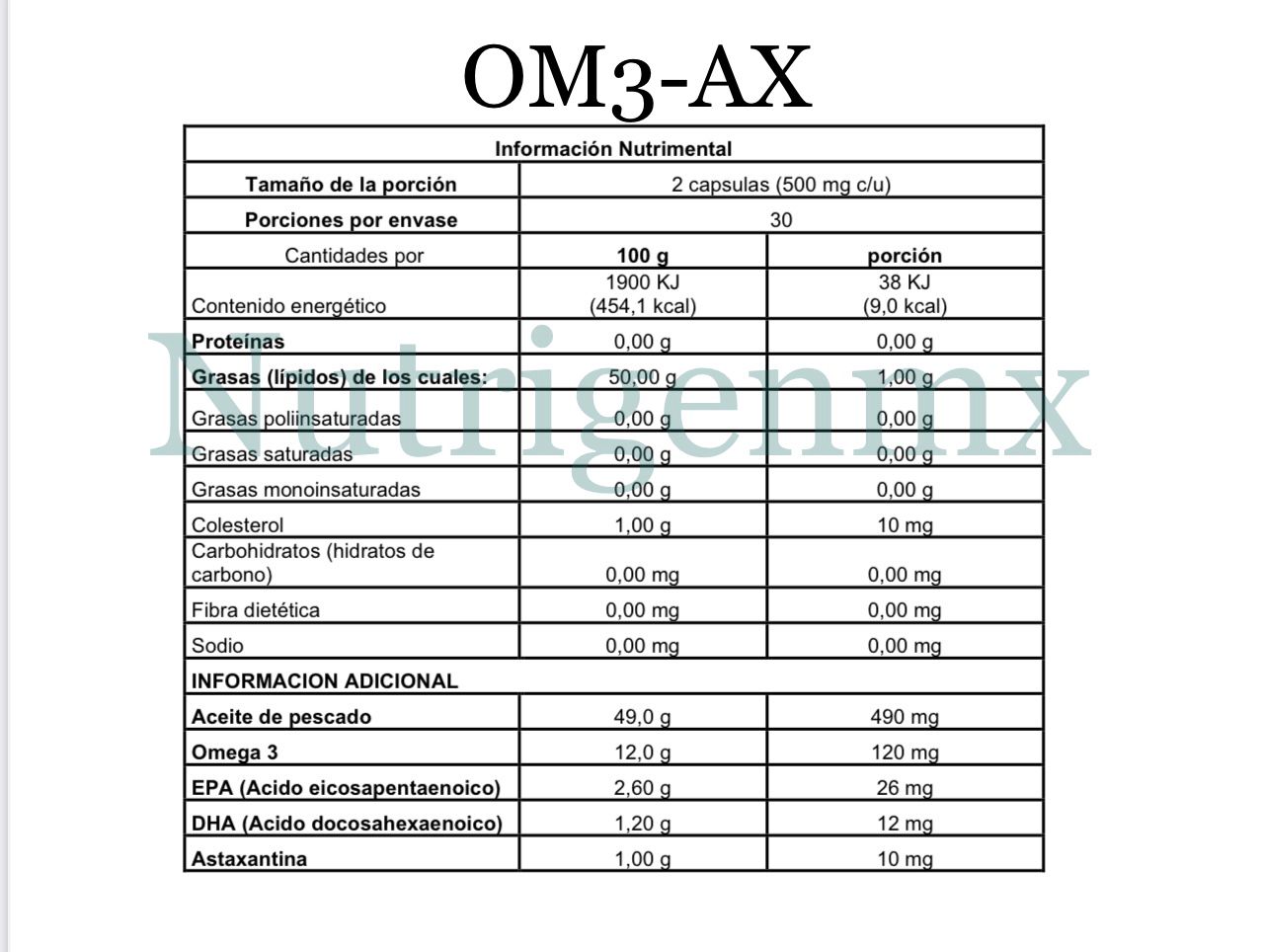 OM3-AX - Imagen 2